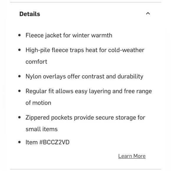 backcountry • mixed fabric fleece jacket in brown sugar / tawny orange l - Picture 12 of 12